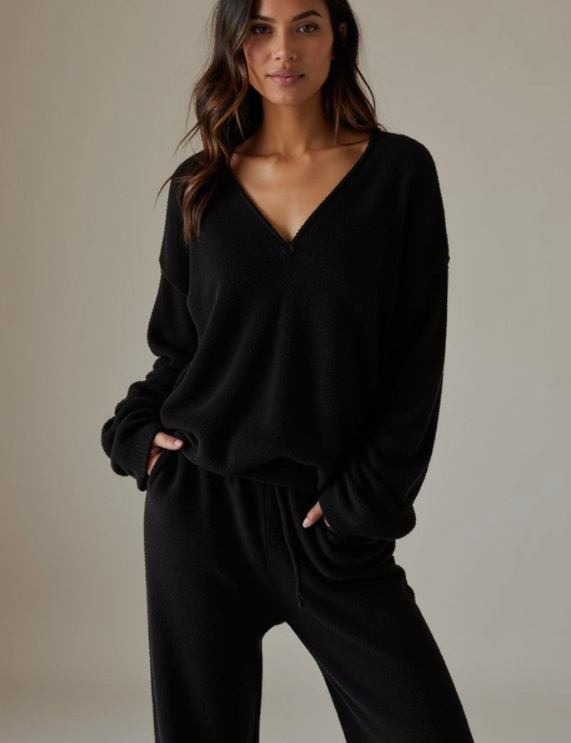 Oversized Fleece Lounge Set