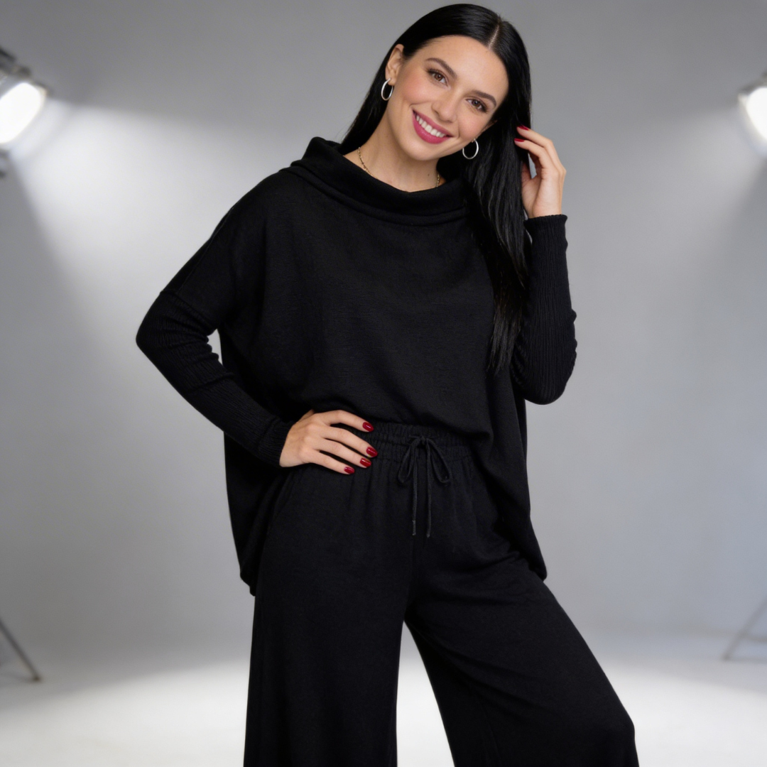 Round Neck Two piece Set