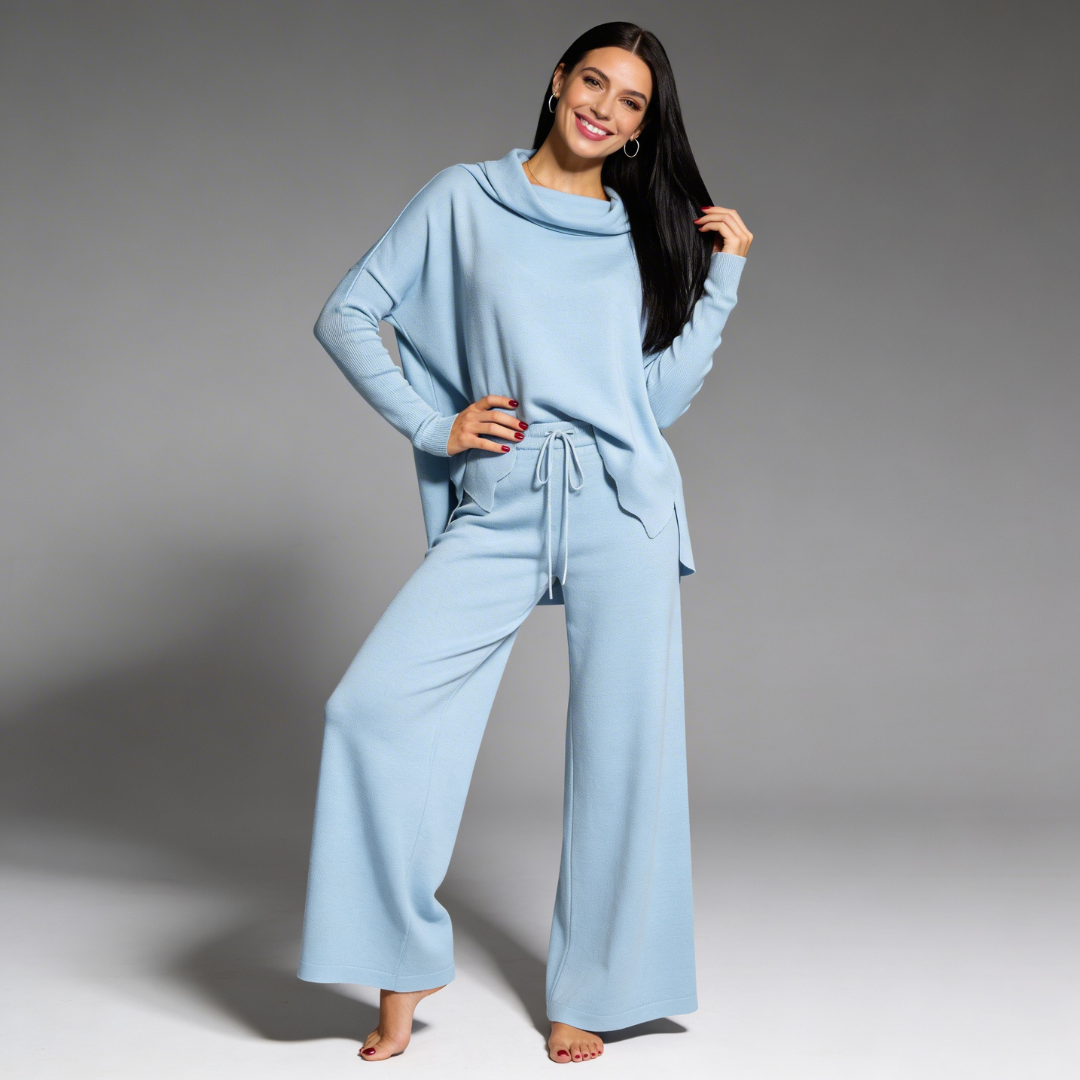 Round Neck Two piece Set