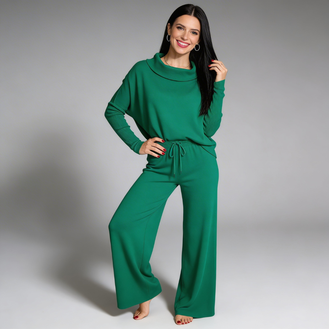 Round Neck Two piece Set