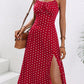 Spaghetti Strap Polka Dot Dress