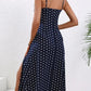 Spaghetti Strap Polka Dot Dress