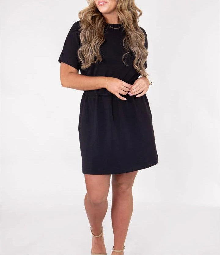 Casual Cinched Shirt Dress