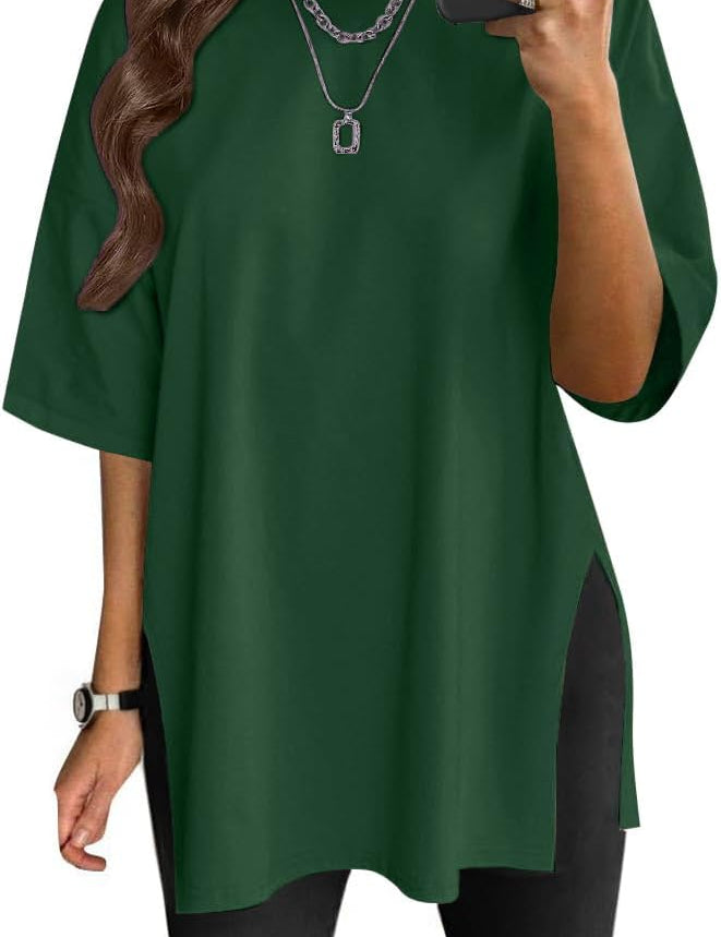 Oversized Round Neck Shirt