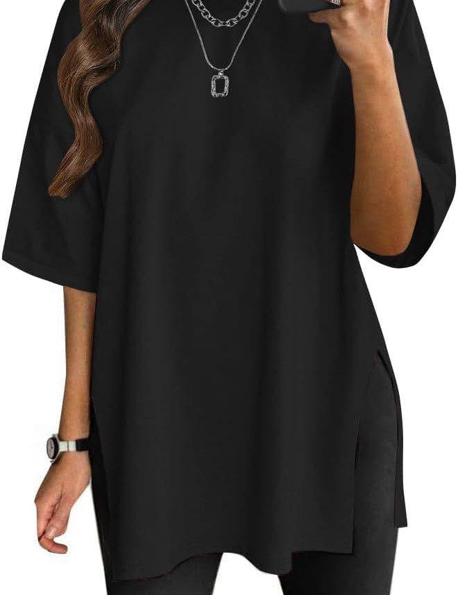 Oversized Round Neck Shirt