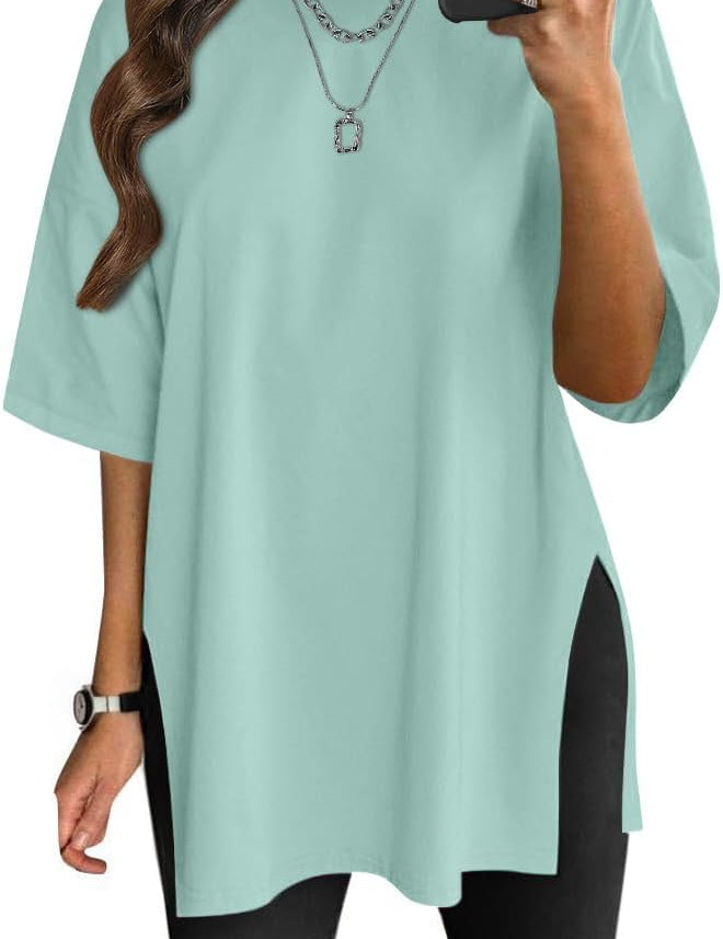 Oversized Round Neck Shirt