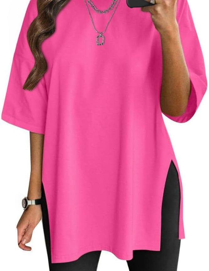 Oversized Round Neck Shirt