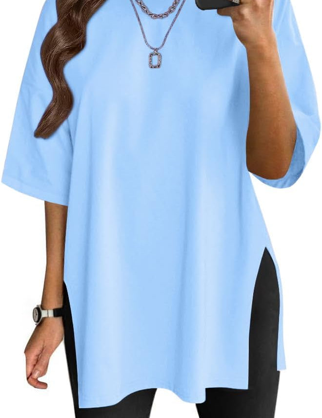 Oversized Round Neck Shirt