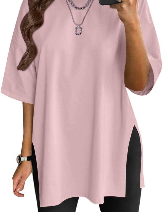 Oversized Round Neck Shirt