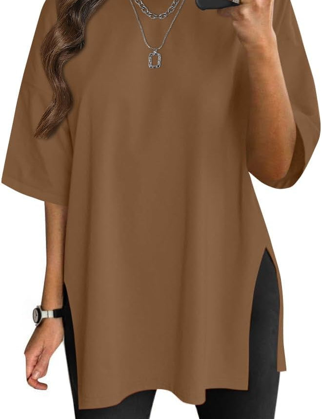 Oversized Round Neck Shirt