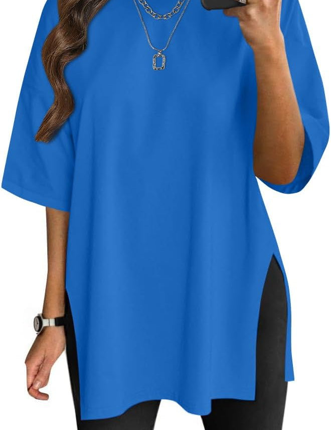 Oversized Round Neck Shirt