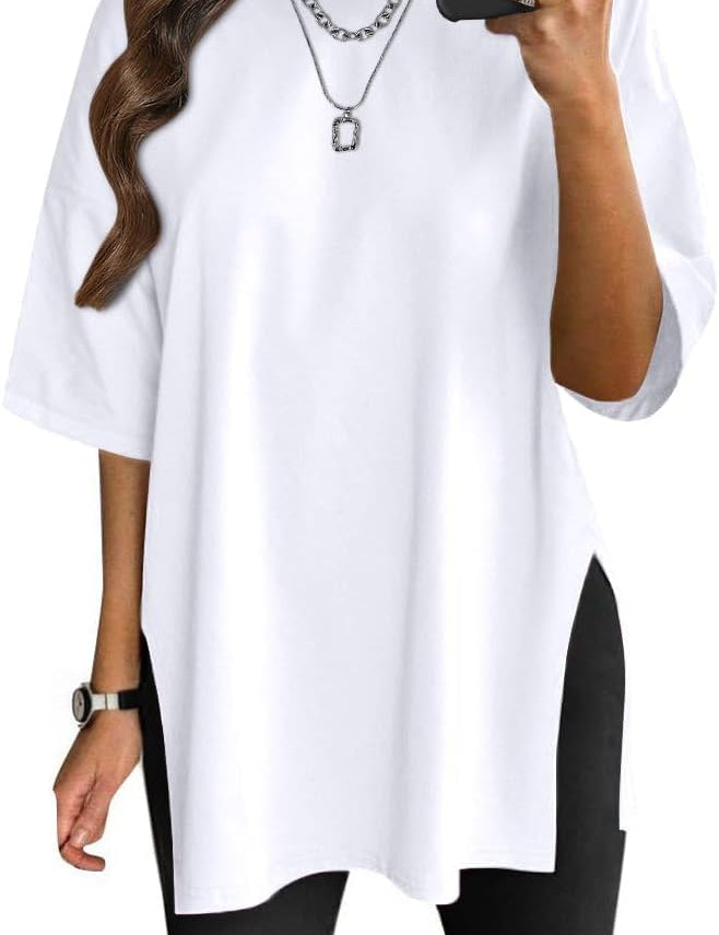 Oversized Round Neck Shirt