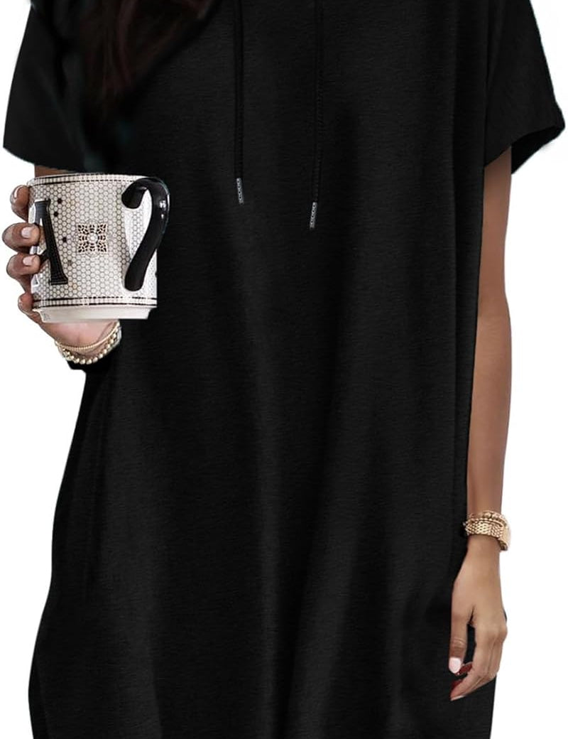Classic Short Sleeve Shirt Dress