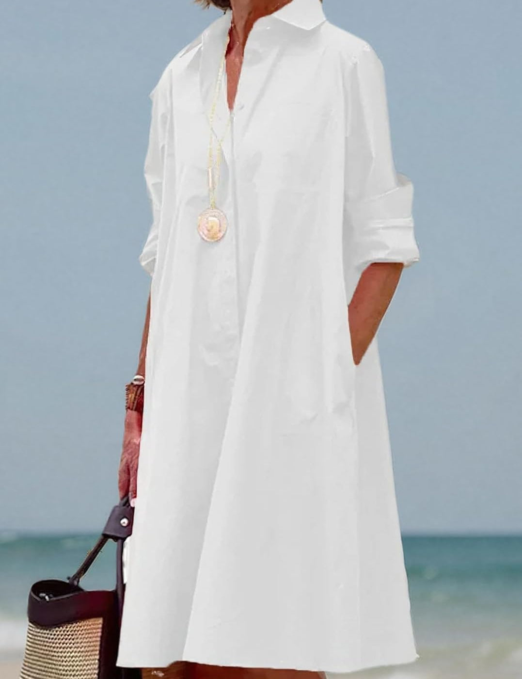 Button Down Shirt Dress