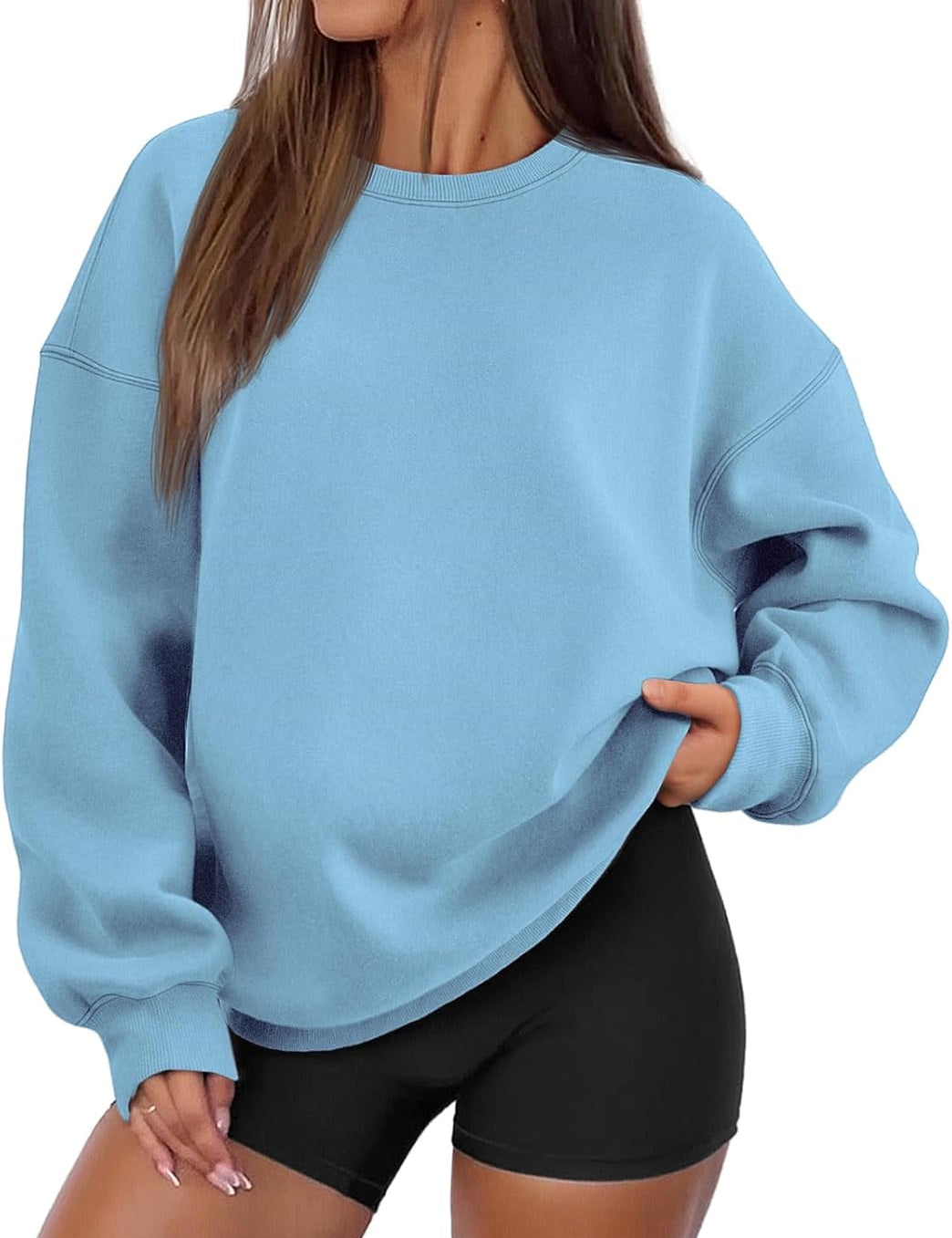 Long Sleeve Crewneck Sweatshirt