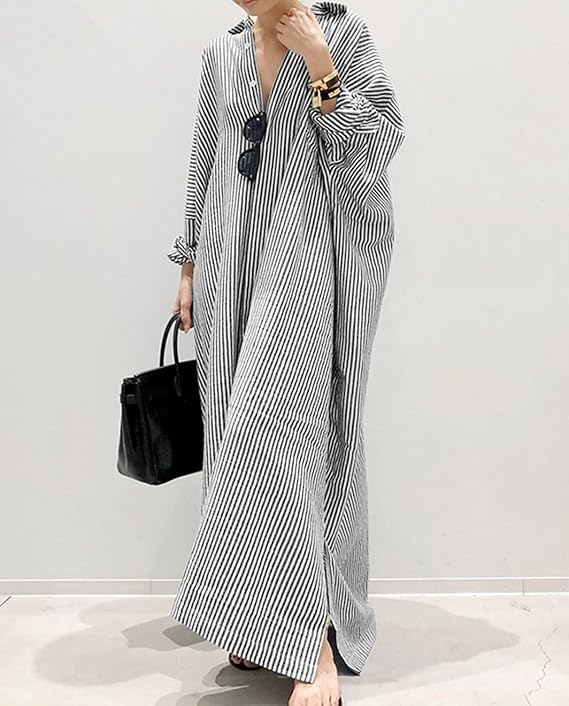 Casual Long Shirt Dress