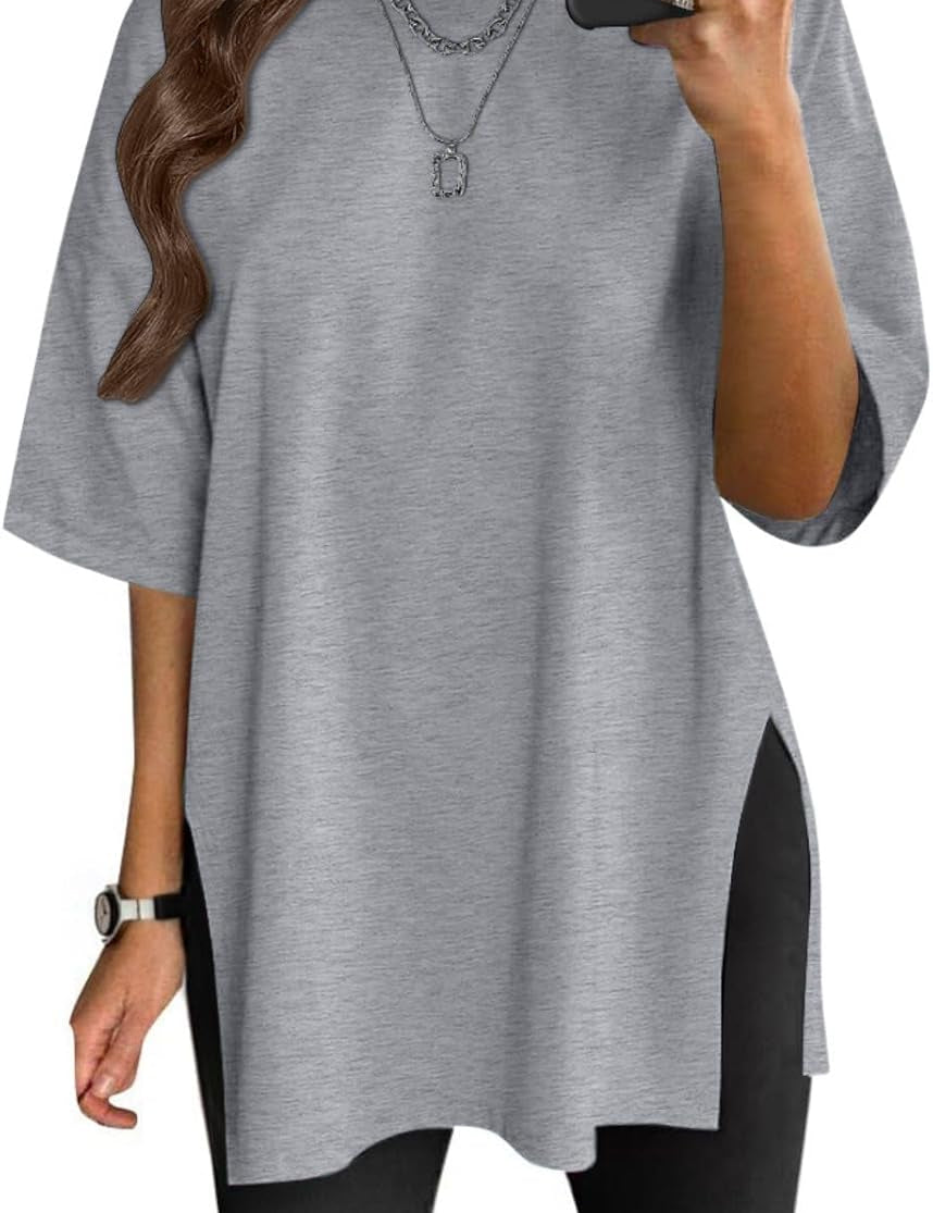 Oversized Round Neck Shirt