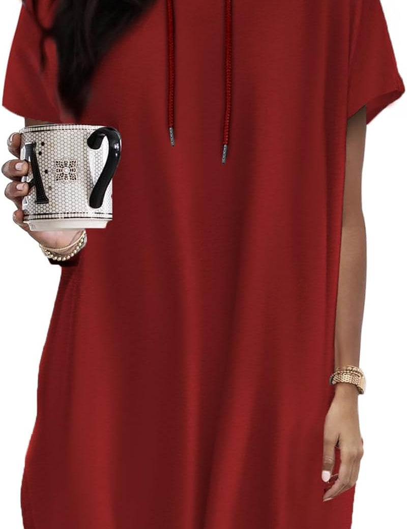 Classic Short Sleeve Shirt Dress