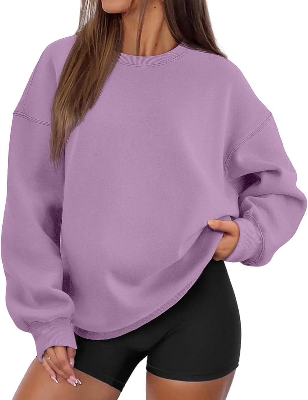 Long Sleeve Crewneck Sweatshirt