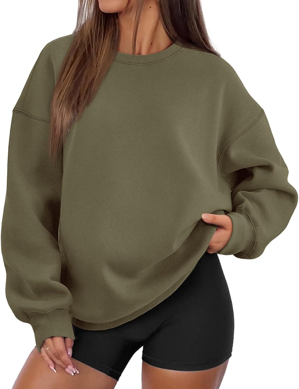 Long Sleeve Crewneck Sweatshirt