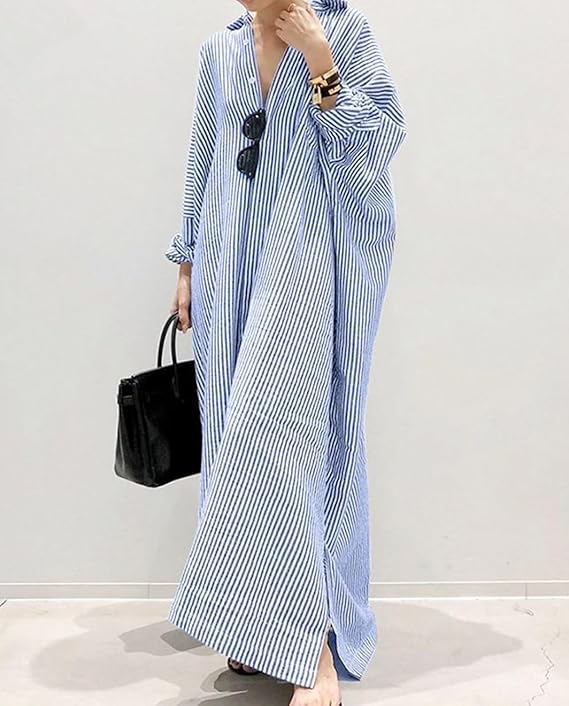 Casual Long Shirt Dress
