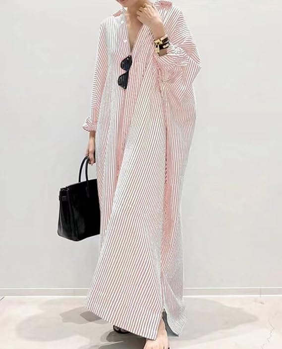 Casual Long Shirt Dress