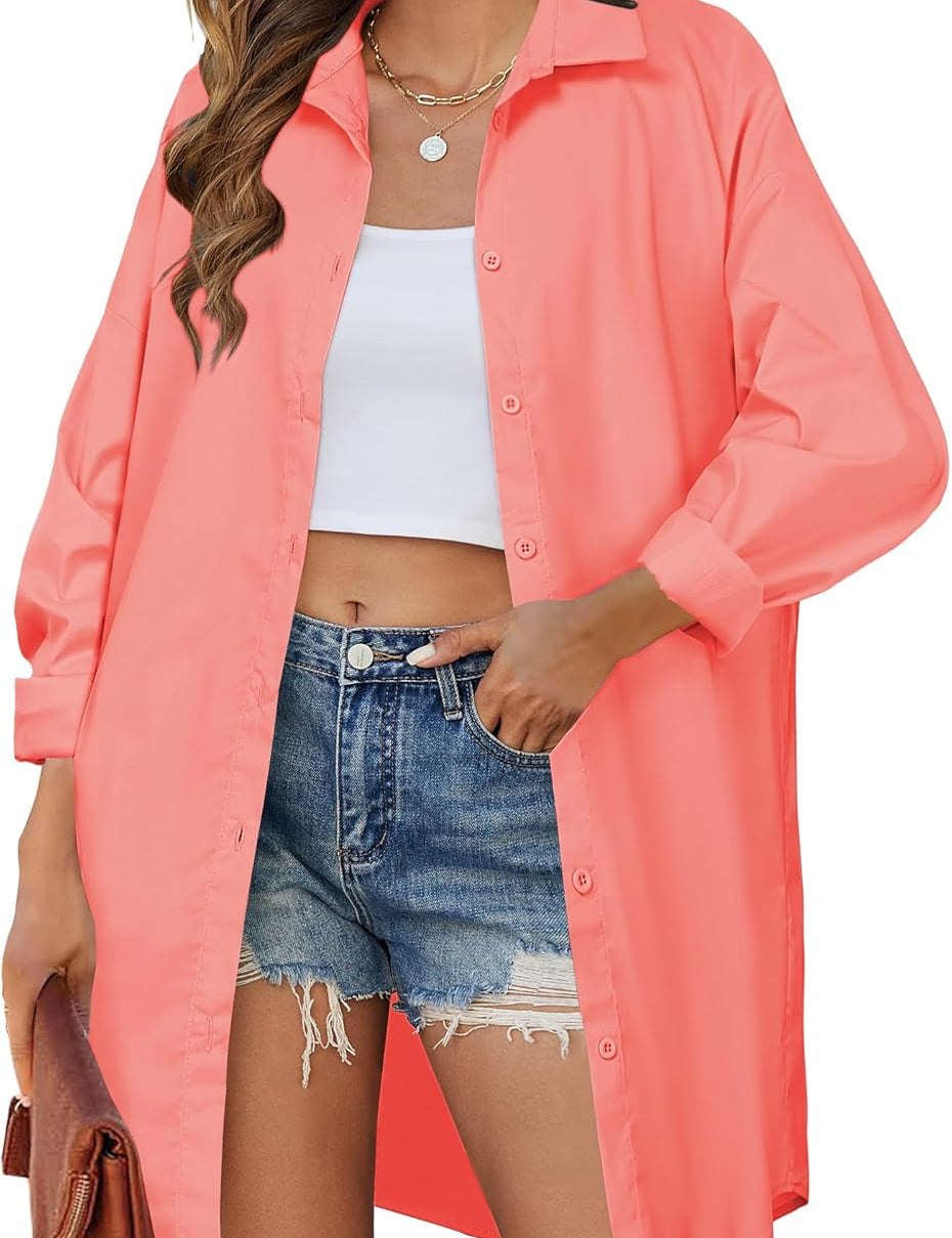 Oversized Button Down Shirt