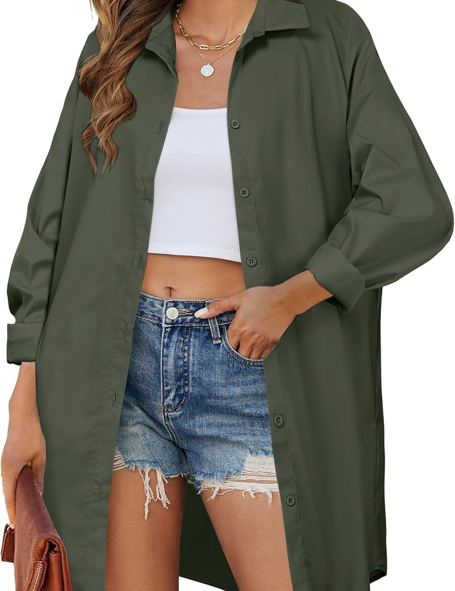 Oversized Button Down Shirt