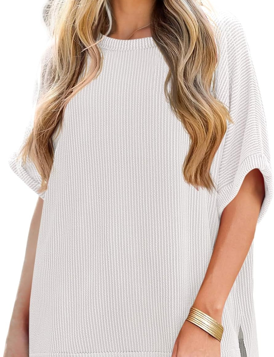 Casual Stripe Sleeve T-Shirt