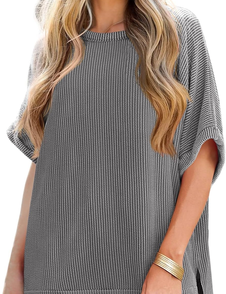 Casual Stripe Sleeve T-Shirt