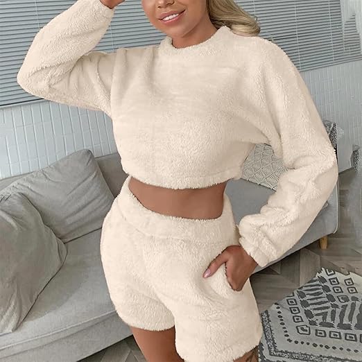 Casual Plush Lounge Set