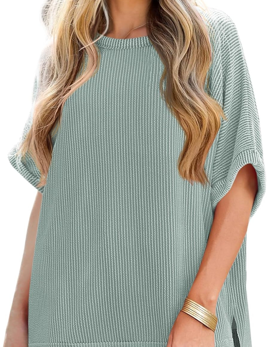 Casual Stripe Sleeve T-Shirt