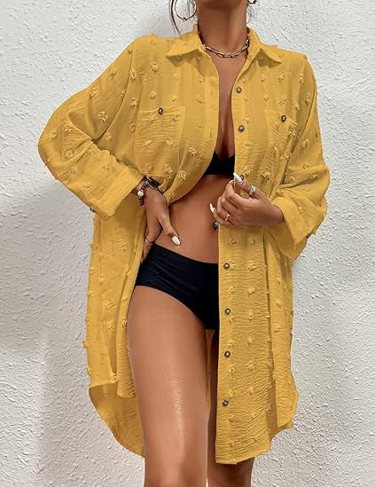 Swiss Dot Coverup Dress