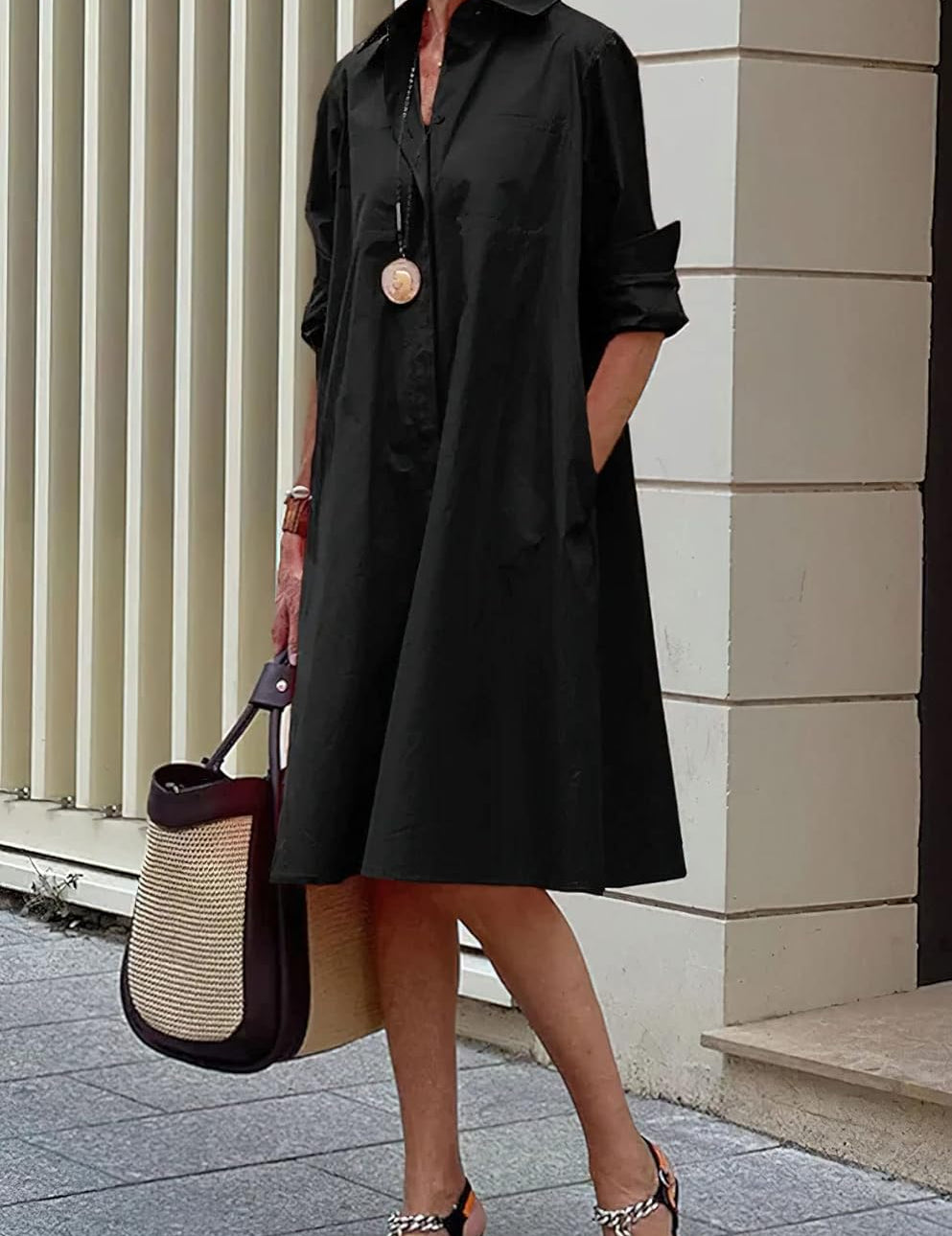 Button Down Shirt Dress