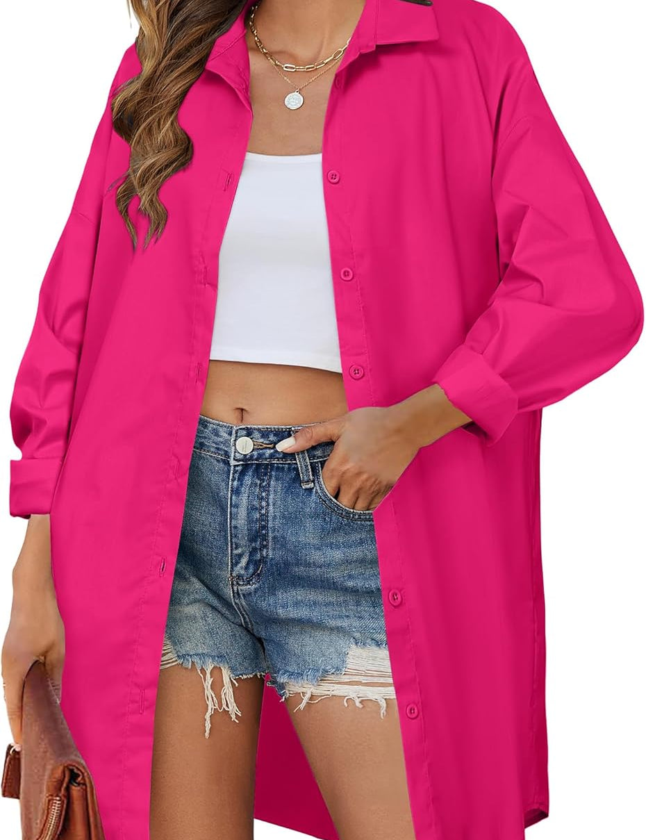 Oversized Button Down Shirt