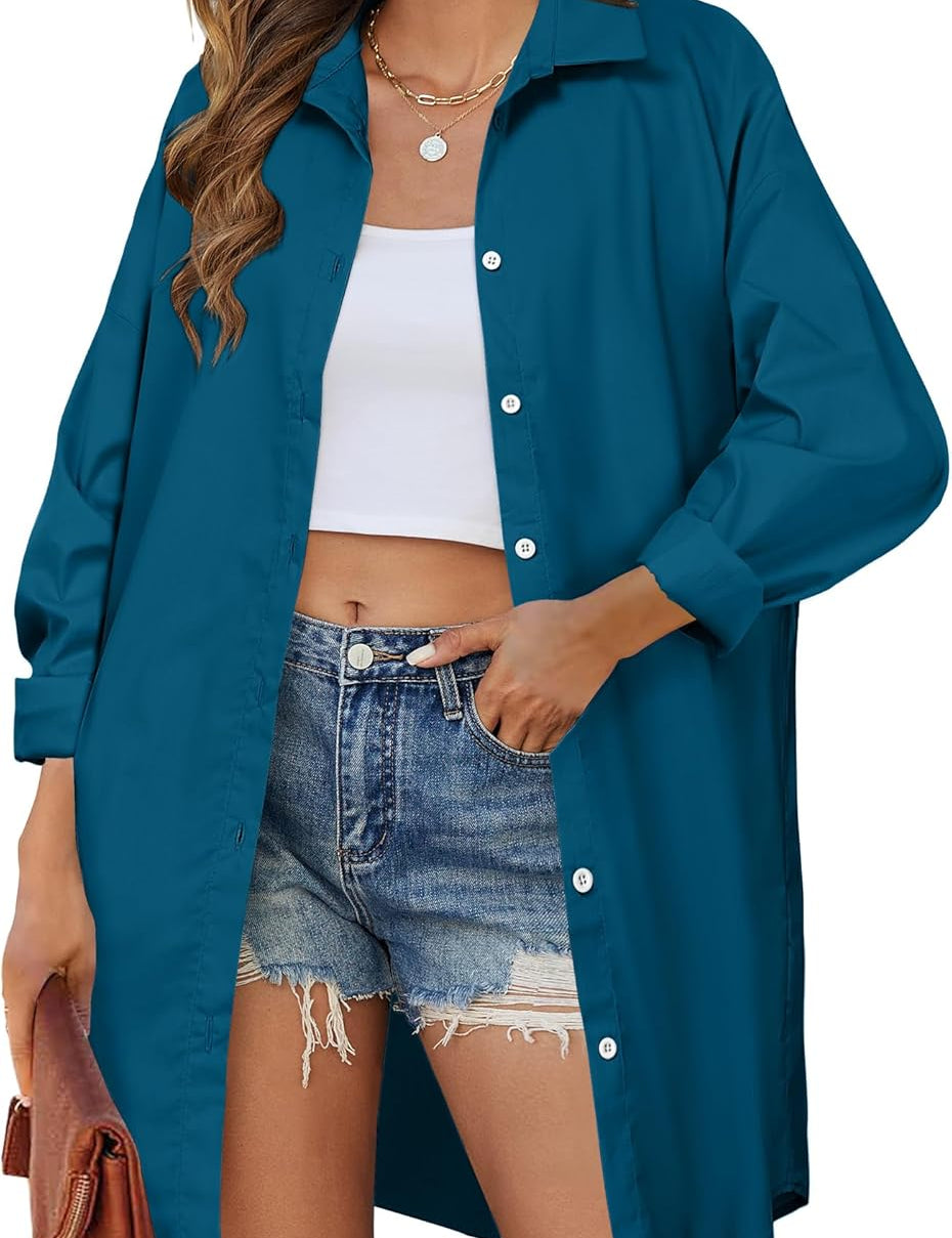 Oversized Button Down Shirt