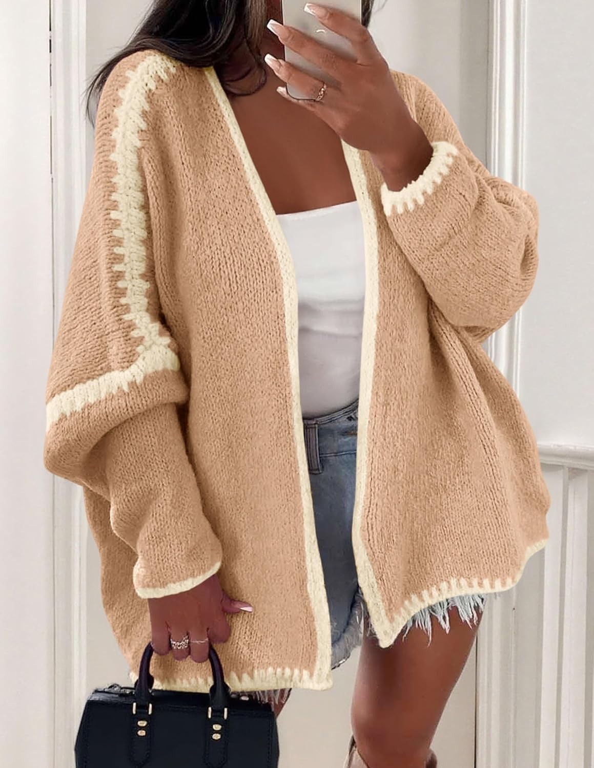 Casual Knit Oversized Cardigan