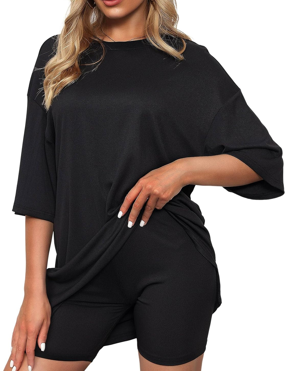 Casual Oversized Knit Set