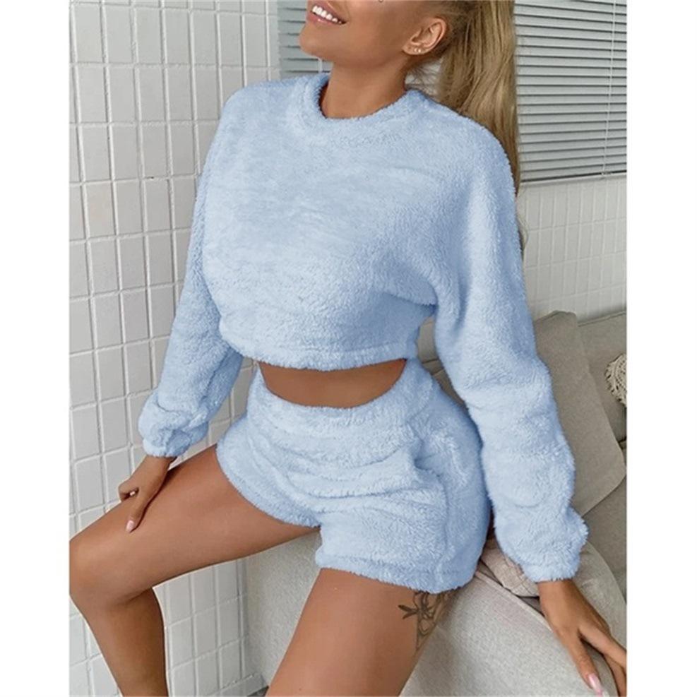 Casual Plush Lounge Set