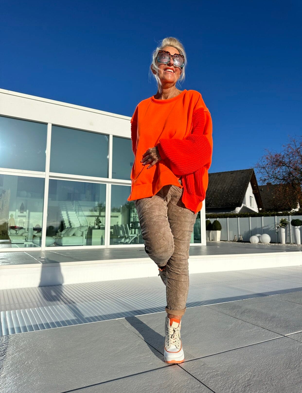 Casual Long Sleeve Sweatshirt