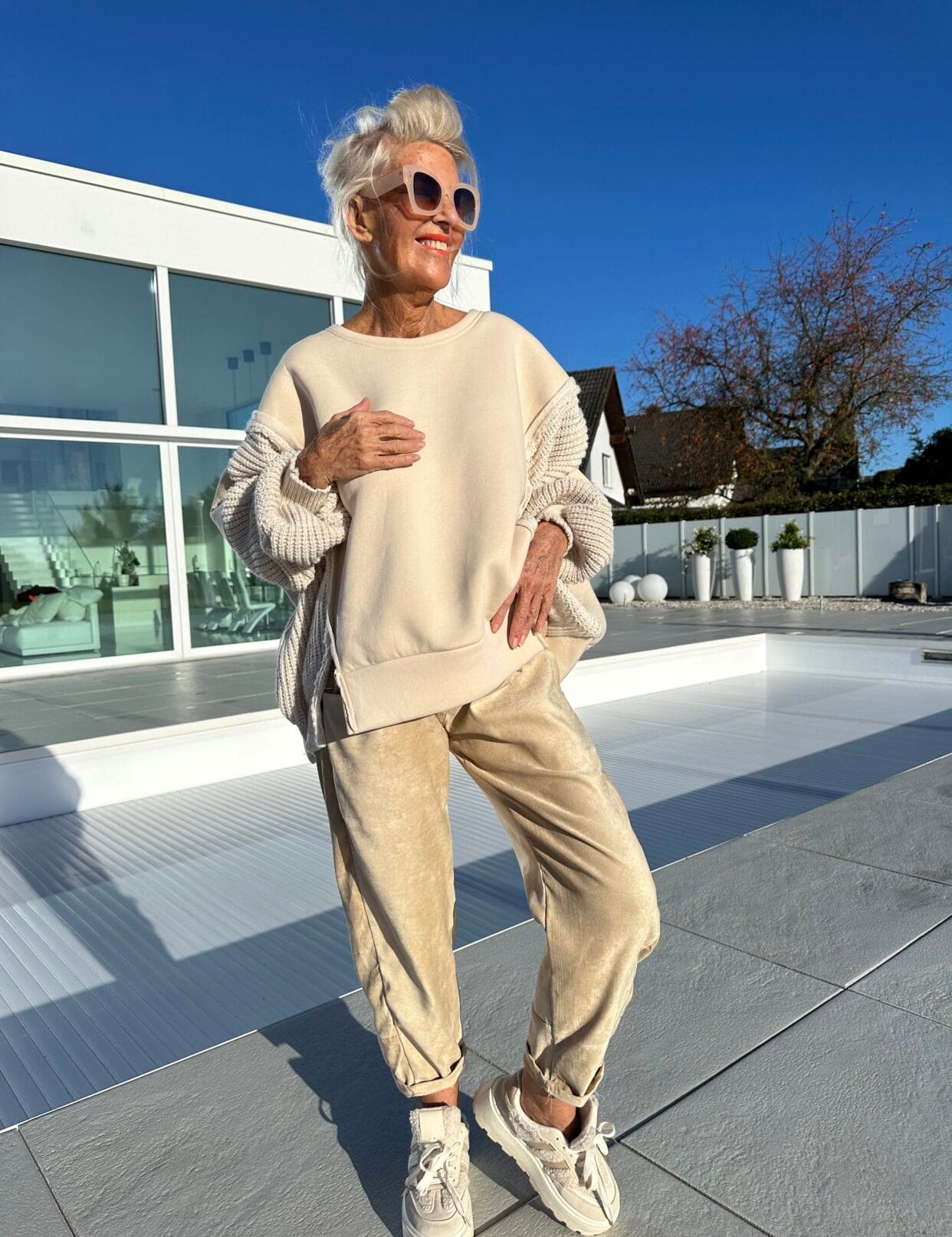 Casual Long Sleeve Sweatshirt