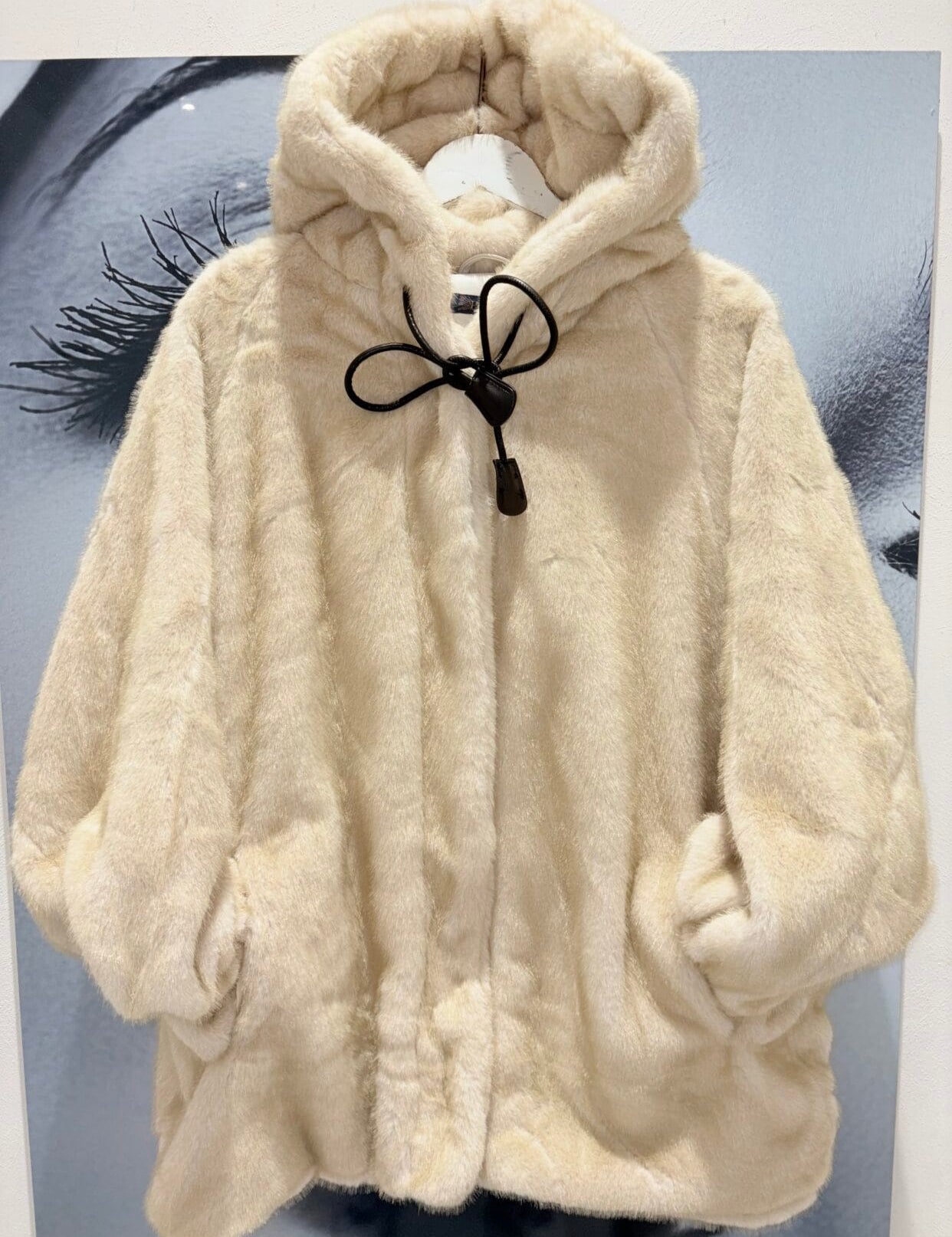 Faux Fur Hooded Jacket