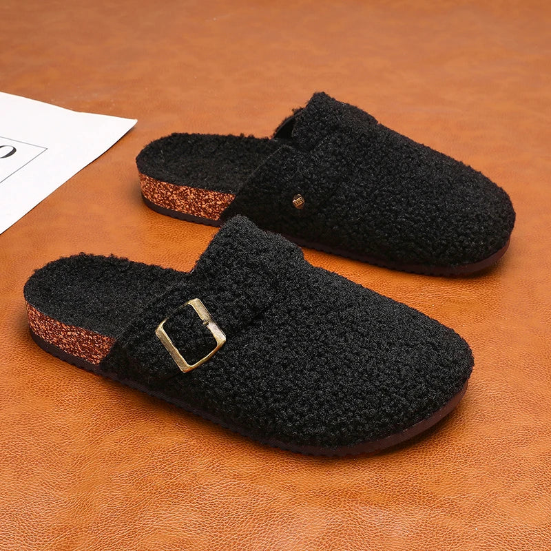 Soft Fleece House Slippers