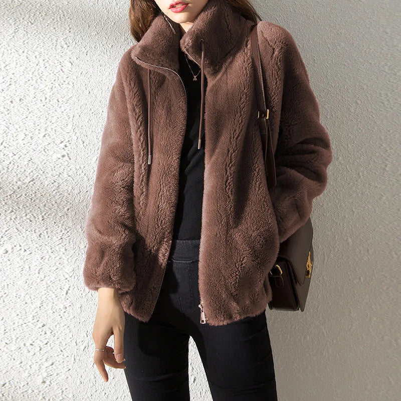 Casual Plush Coat