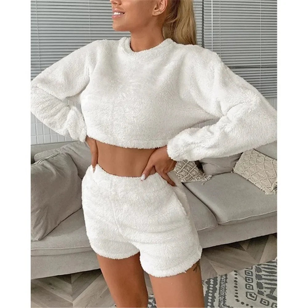 Casual Plush Lounge Set