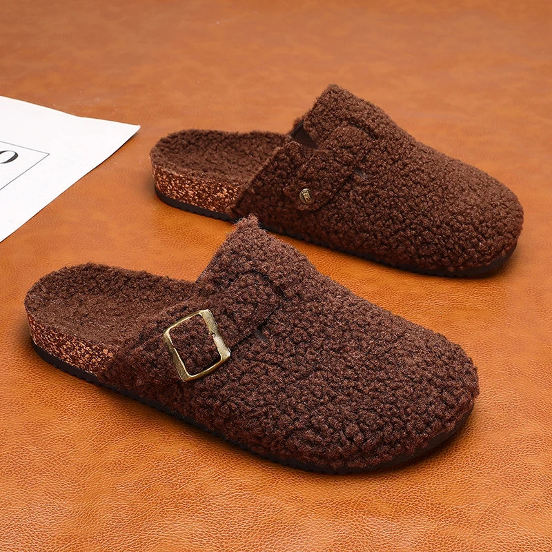 Soft Fleece House Slippers