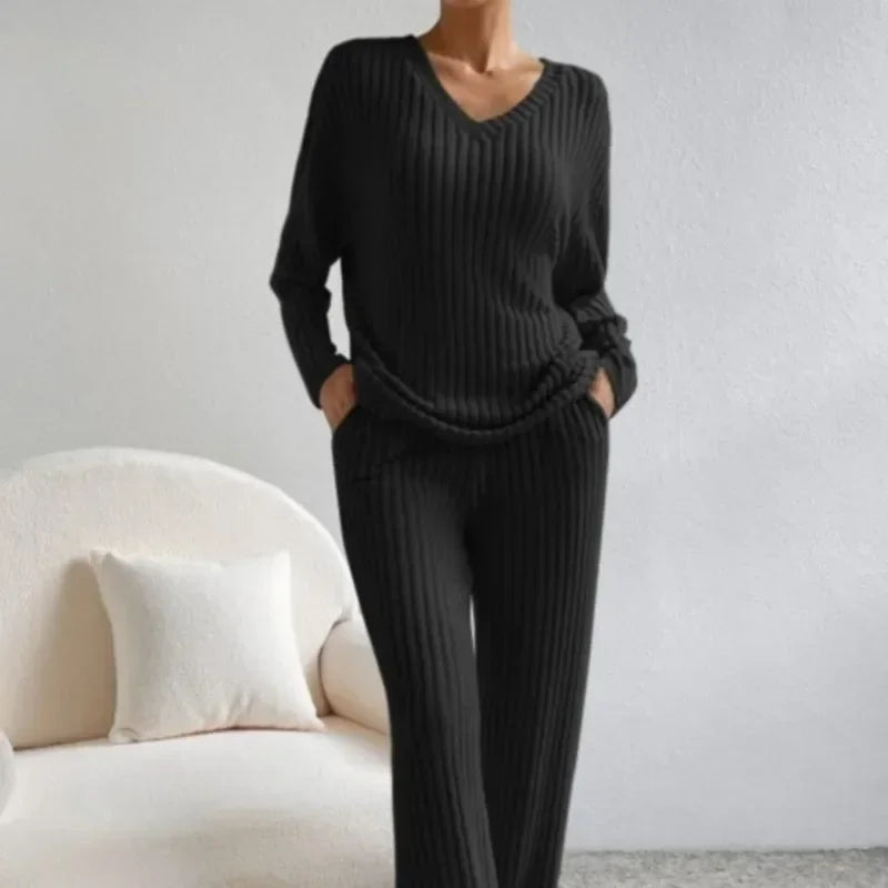 Knitted Two-Piece Lounge Set