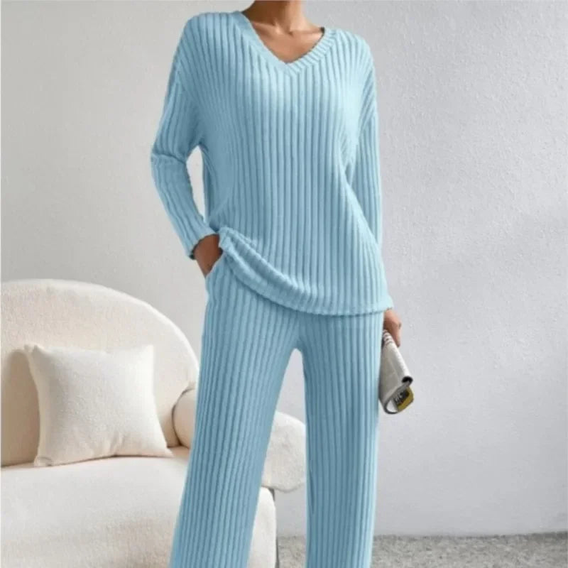 Knitted Two-Piece Lounge Set