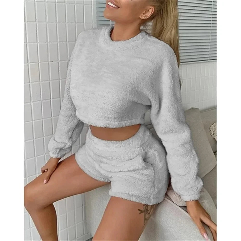Casual Plush Lounge Set