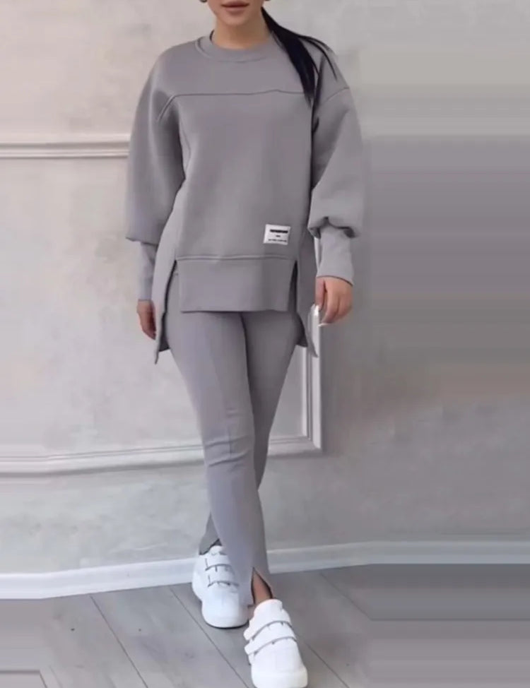 Round Neck Lounge Set